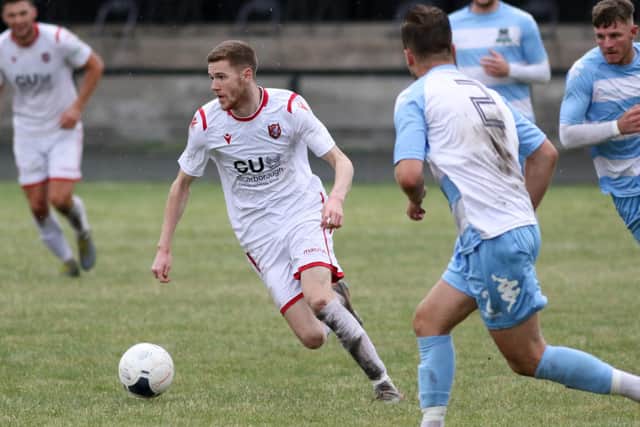 Midfielder Kieran Glynn returns for Boro at Bridlington tonight