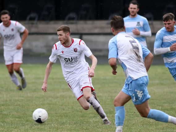 Midfielder Kieran Glynn returns for Boro at Bridlington tonight