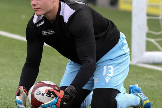 Ethan Hodgson made his Boro debut on Saturday
