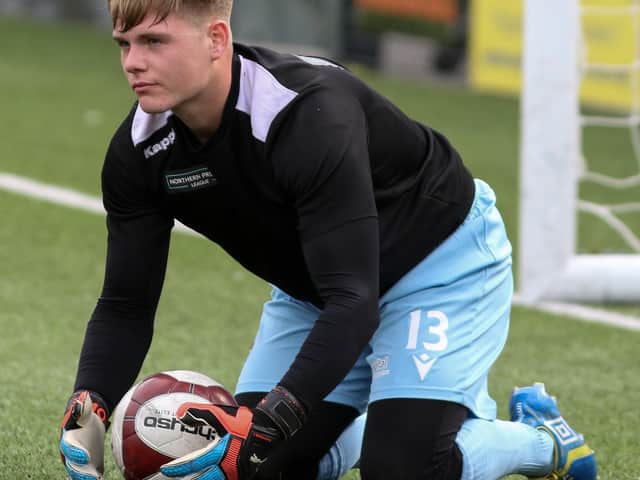 Ethan Hodgson made his Boro debut on Saturday