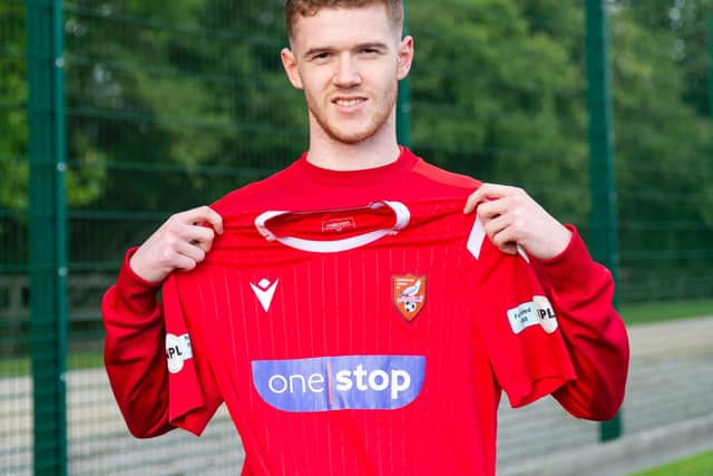 Boro's Kieran Glynn. Picture: Will Palmer
