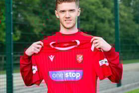 Boro's Kieran Glynn. Picture: Will Palmer