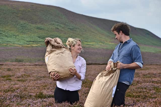 Jessica Slater and Luke Pentith of Whitby Distillery.