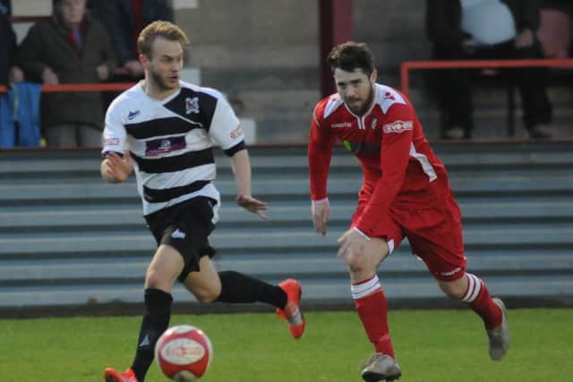 Boro's Ryan Blott in action against Darlington back in 2014