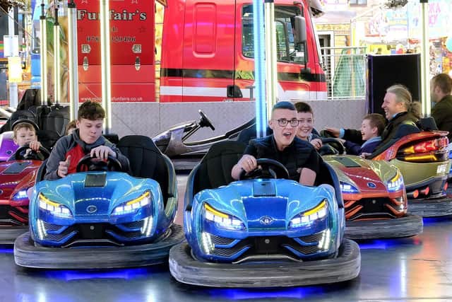 Bumper fun at the fair.