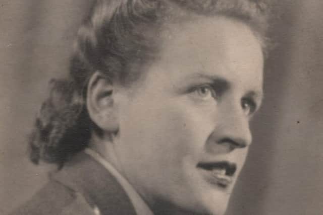 Edna in her wartime years