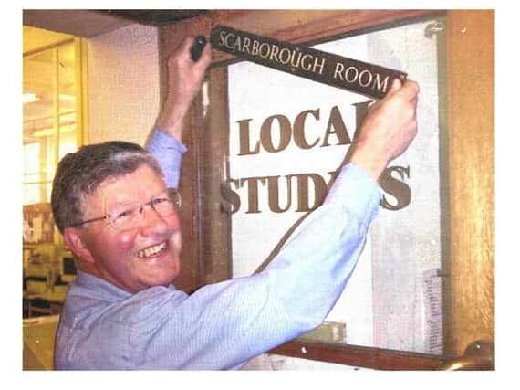 Mr Berryman has died at the age of 81. He was known by colleagues as 'Mr Scarborough Library'