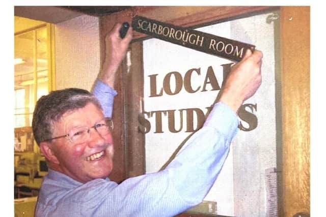 Mr Berryman has died at the age of 81. He was known by colleagues as 'Mr Scarborough Library'