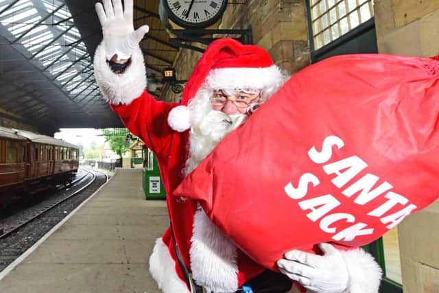 The North Yorkshire Moors Railway is getting ready to run its popular Santa Specials service.