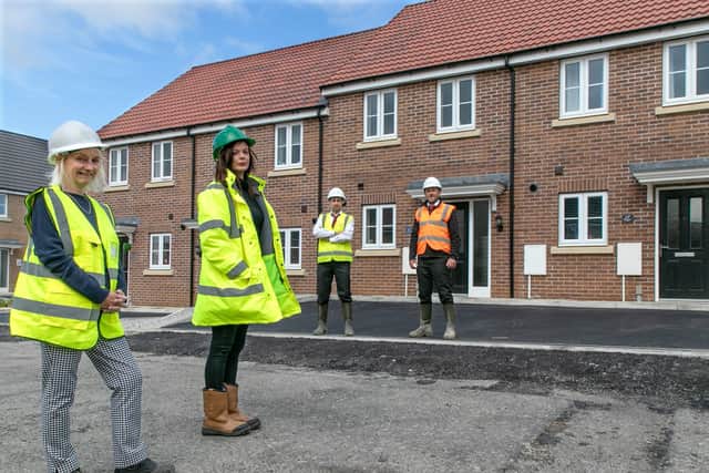 The Northfield Meadows project will eventually deliver 36 new homes for Beyond Housing.