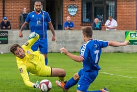 Ryan Whitley in action for York against Whitby earlier this month

PHOTO BY BRIAN MURFIELD
