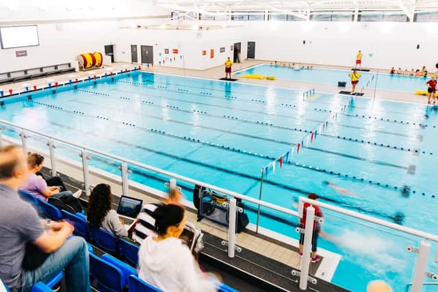 The pools at Scarborough Sports Village