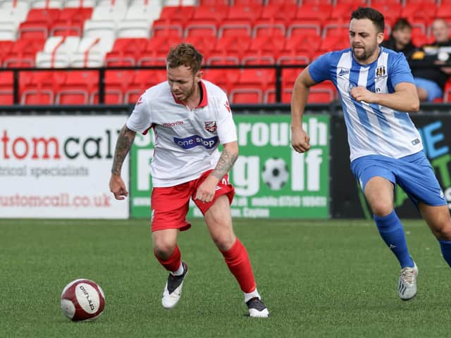 Nathan Cartman scored both goals in Boro's 2-0 win at Atherton