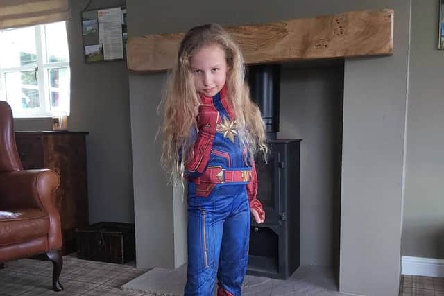 Evie Hodgson, 8.