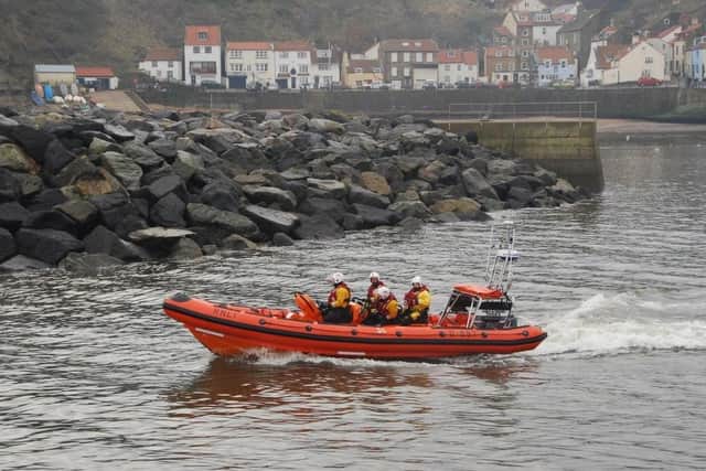 Staithes lifeboat crew