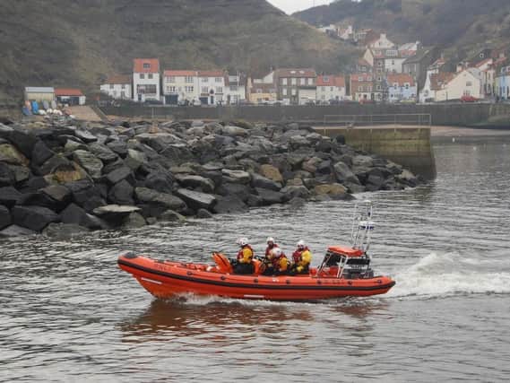 Staithes lifeboat crew
