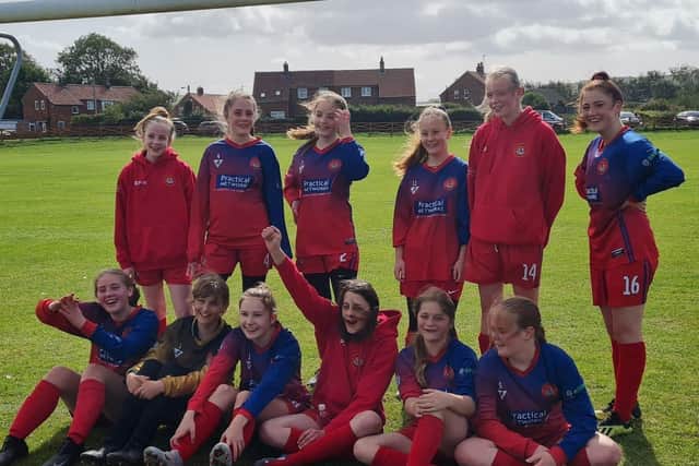 Scarborough Ladies have won two out of two this season.