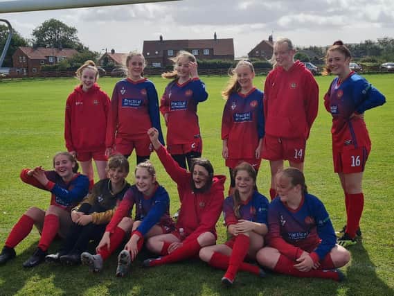 Scarborough Ladies have won two out of two this season.