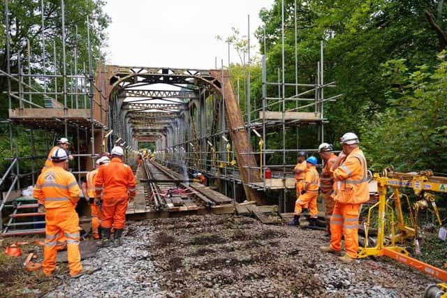 The planned maintenance will take nine days - Picture courtesy: Ontrackimages/Network Rail