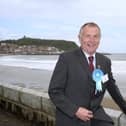 Derek Bastiman, pictured at the 2019 local elections. Pic: Richard Ponter