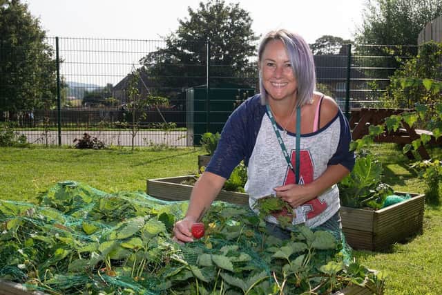 The community garden has been a great success