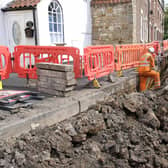 Vital electrical works start in the Cambridge Place area of Scarborough