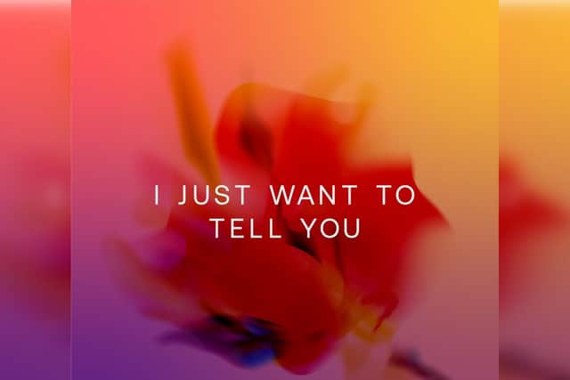 I just want to tell you - David Neil Crabtree