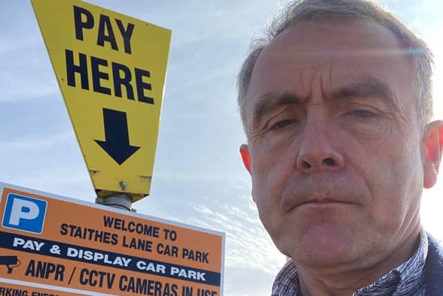 MP for Scarborough and Whitby Robert Goodwill is concerned about the way the car park in Staithes is being run.