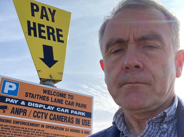 MP for Scarborough and Whitby Robert Goodwill is concerned about the way the car park in Staithes is being run.