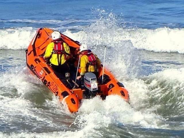 Windsurfer was rescued from rocks