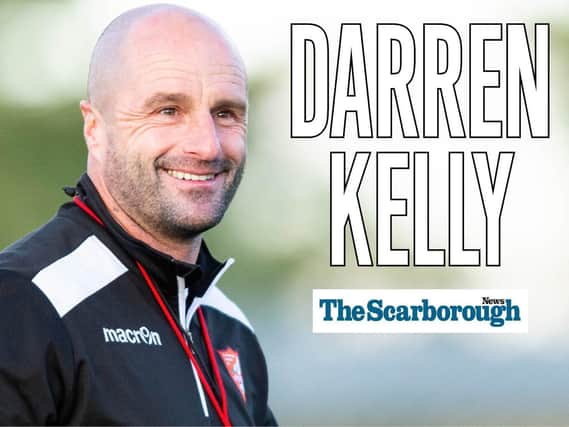 Darren Kelly's weekly column