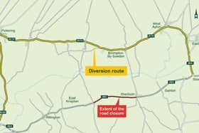 The A64 map of planned works