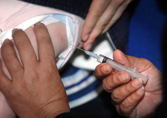 Figures from NHS Digital revealed the increase in MMR vaccinations. Photo: PA Images