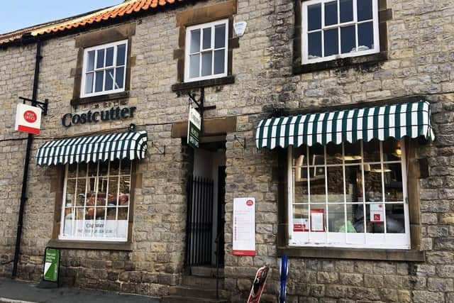 The Costcutter Store on Bridge Street in Helmsley was sold off an asking price off £85,000 for the leasehold interest by Christie and Co.