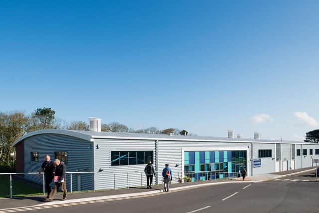 Scarborough TEC's Automotive, Construction & Engineering Centre that will house the new electric vehicle training equipment.