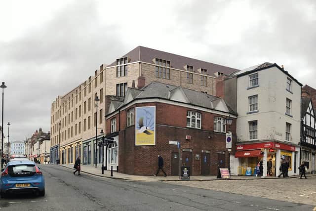How the redevelopment of the Argos site in Scarborough could look.