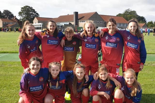 Scarborough Ladies Under-14s won 5-1 at Shiptonthorpe