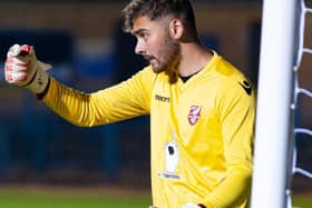 Boro's on loan goalkeeper Ryan Whitley