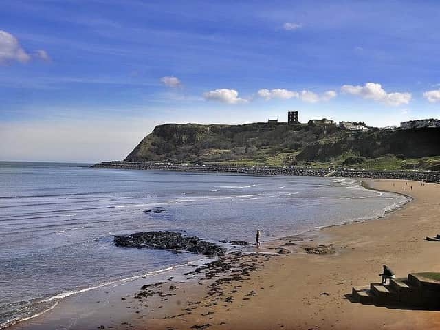 Scarborough North Bay - but concerns are raised about the lack of maintenance of the open space on the clifftop.