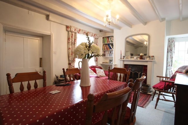 Additional dining space is available if needed