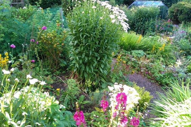 The property has magnificent gardens