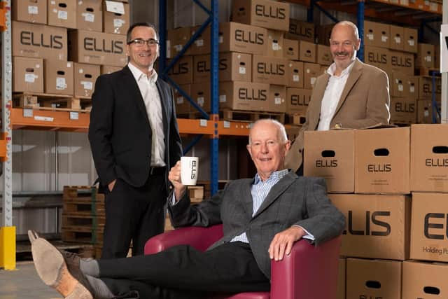 Richard Shaw, Chris Calvert and Danny Macfarlane at Ellis Patents.