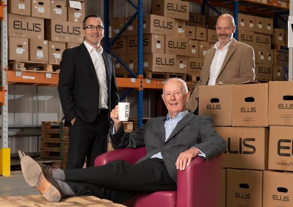 Richard Shaw, Chris Calvert and Danny Macfarlane at Ellis Patents.