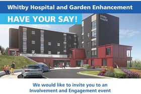 You can have your say on the community rebuild project at Whitby Hospital.