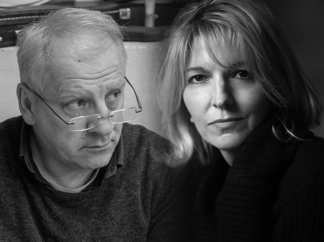 Simon Slater and Jemima Redgrave