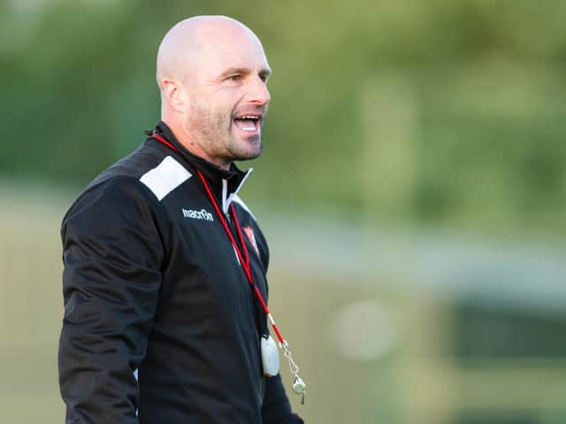 Boro boss Darren Kelly. Picture: Will Palmer
