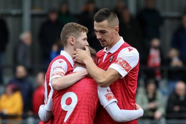 Action from Boro's 1-1 draw with visitors Nantwich

PHOTOS BY MORGAN EXLEY