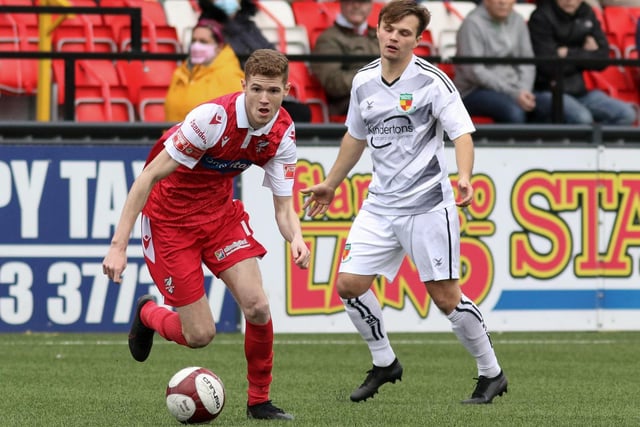 Action from Boro's 1-1 draw with visitors Nantwich

PHOTOS BY MORGAN EXLEY