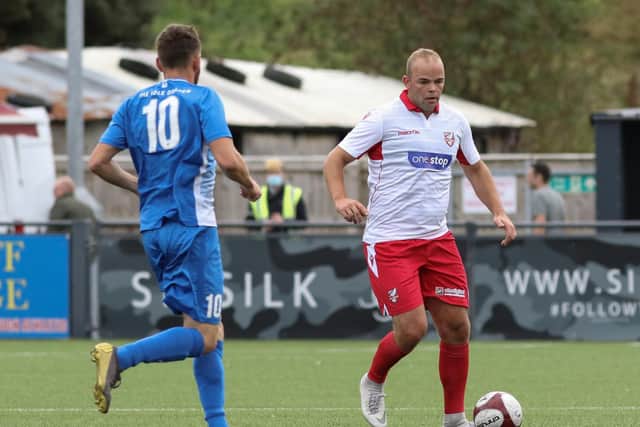 Jimmy Beadle in action during pre-season