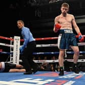 Matthew Tinker wrapped up a fourth straight knockout win on Saturday